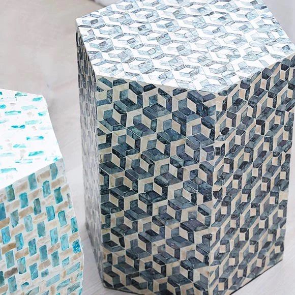 FREDERIK Inlay Side Table