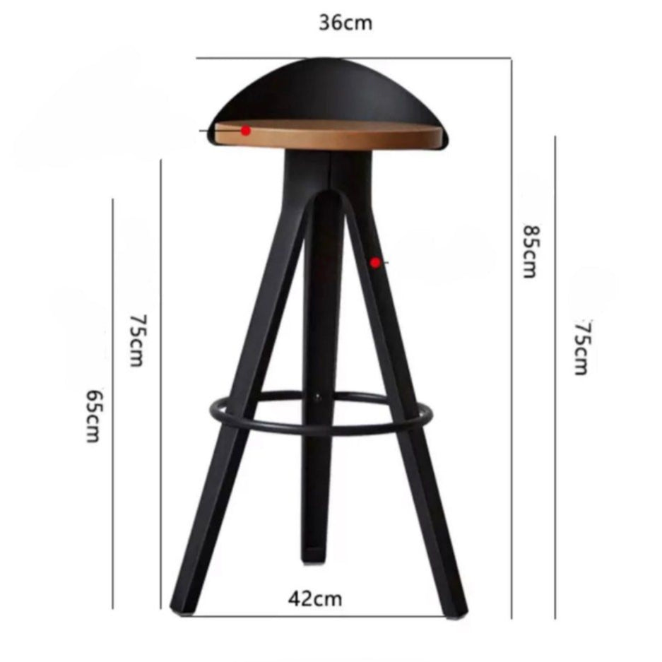 AVEROS Modern Bar Stool
