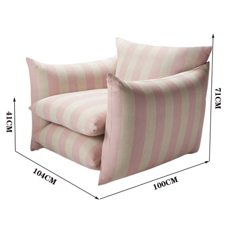 OWEN Modern Fabric Armchair