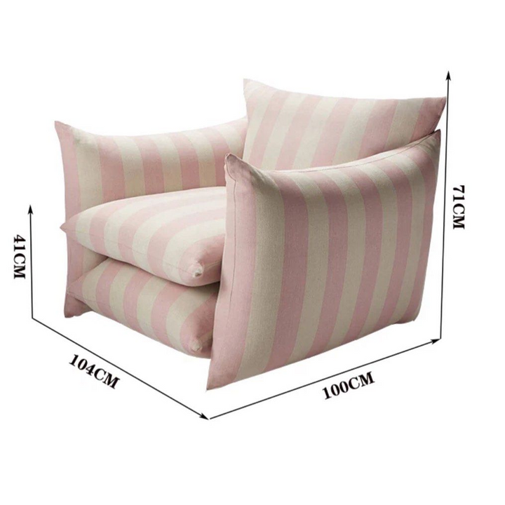 OWEN Modern Fabric Armchair