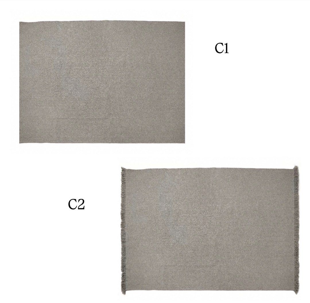 KECCON Modern Wool Rug