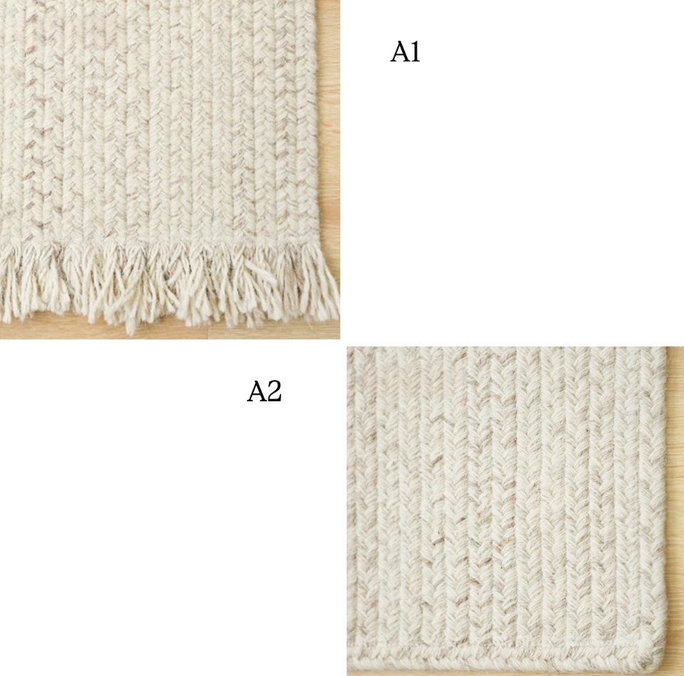 KECCON Modern Wool Rug