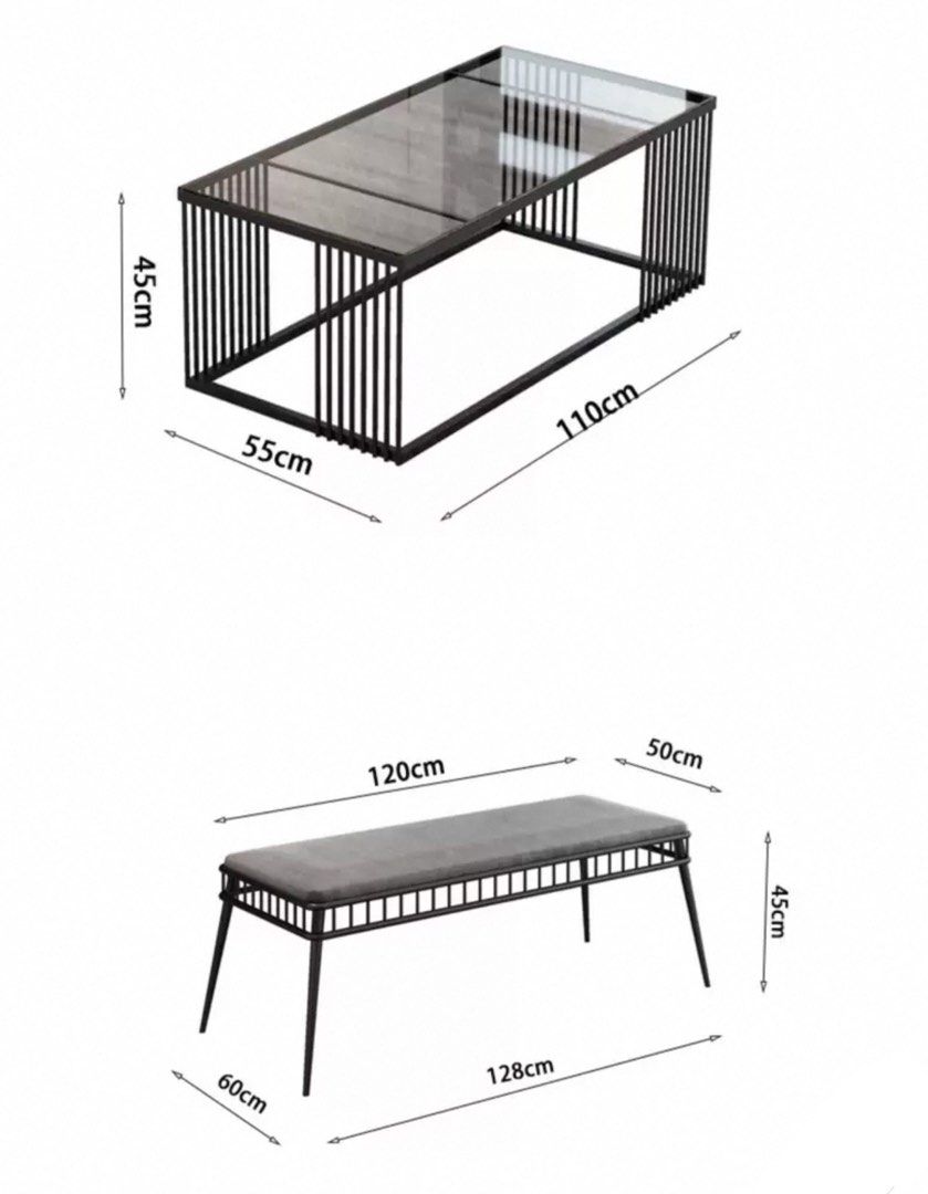 KELRRI Industrial Metal Sofa