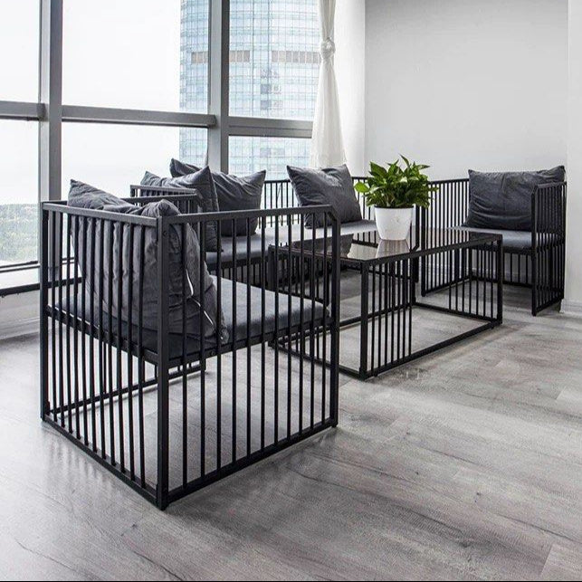 KELRRI Industrial Metal Sofa