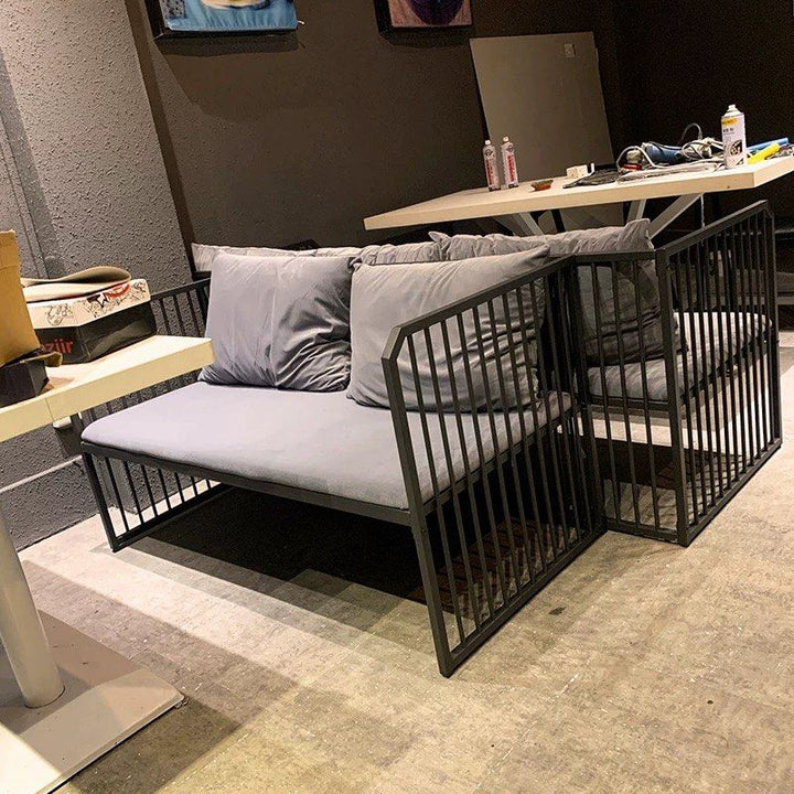 KELRRI Industrial Metal Sofa