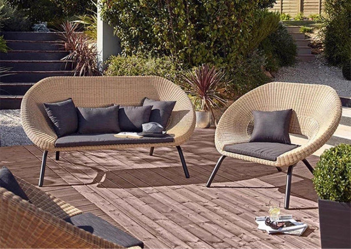 YARD Modern Rattan Outdoor Sofa