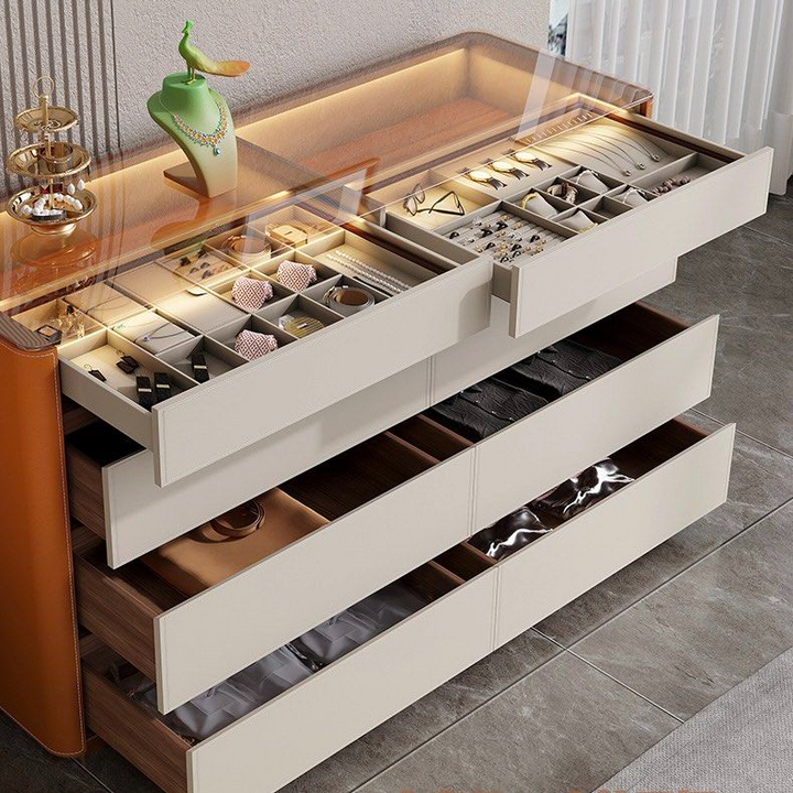 HAZEL Modern LED Closet Island / Sideboard