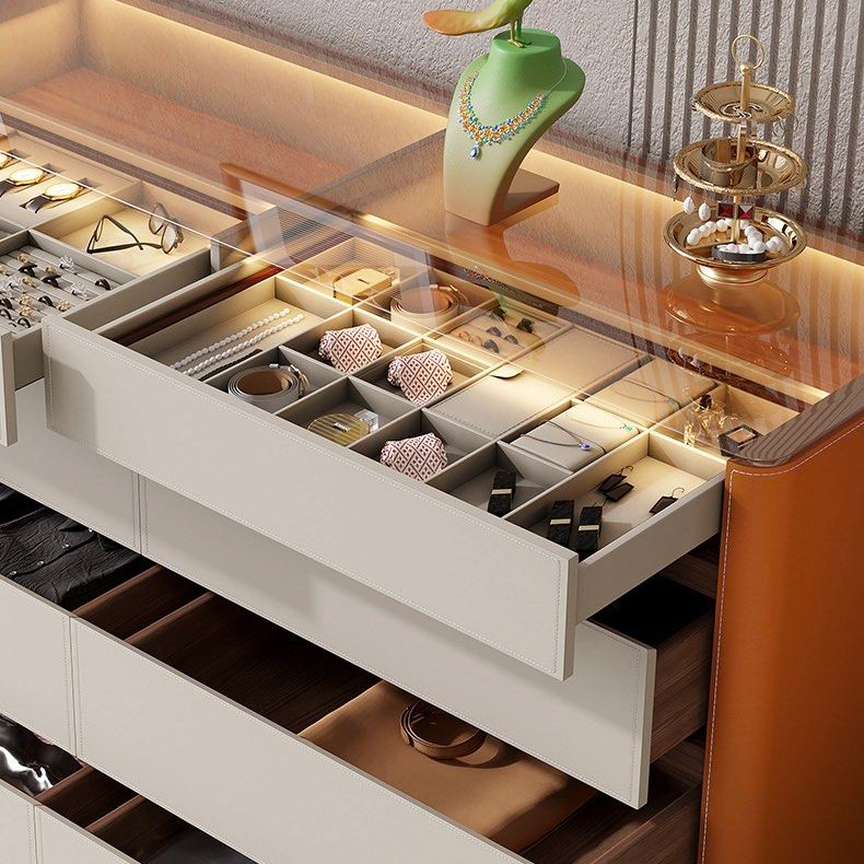 HAZEL Modern LED Closet Island / Sideboard