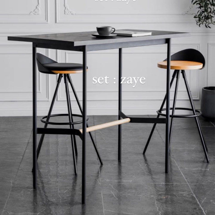 RAYSTON Modern Bar Table & Stools