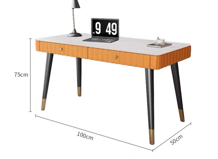 FINNEGAN Modern Sintered Stone Study Desk
