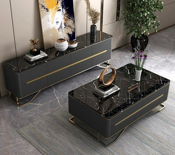 THON Modern Sintered Stone TV Console