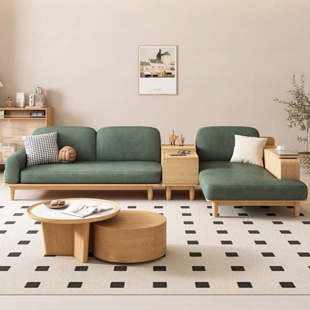 KAZASHI Japandi Fabric Sofa