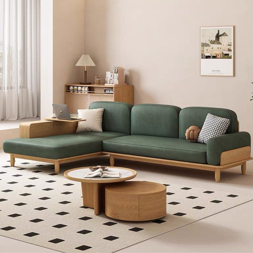 KAZASHI Japandi Fabric Sofa