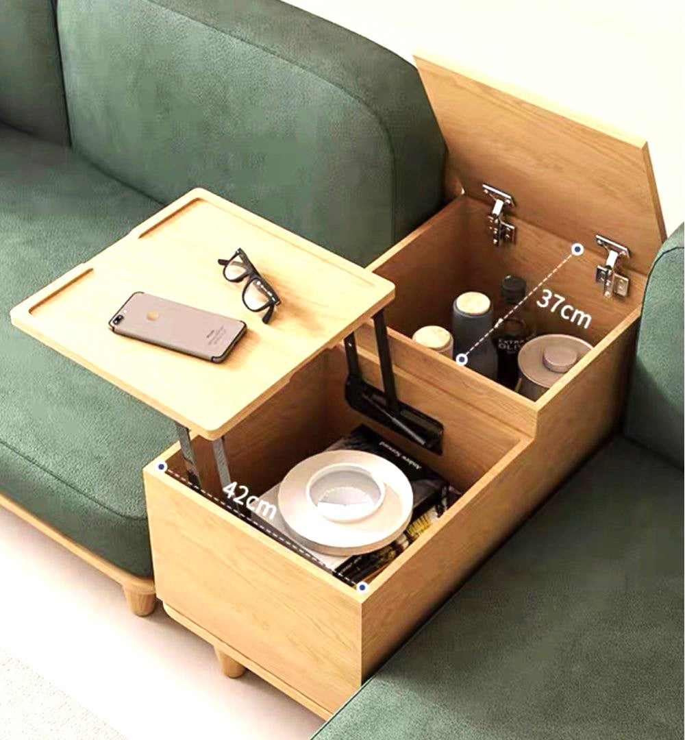 KAZASHI Japandi Fabric Sofa