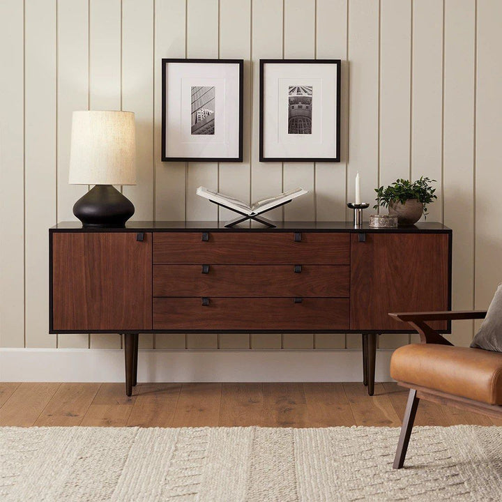 KEYIA Modern Solid Wood Sideboard