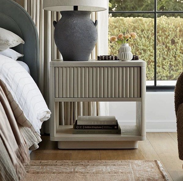 KEZAIR Modern Bedside Table