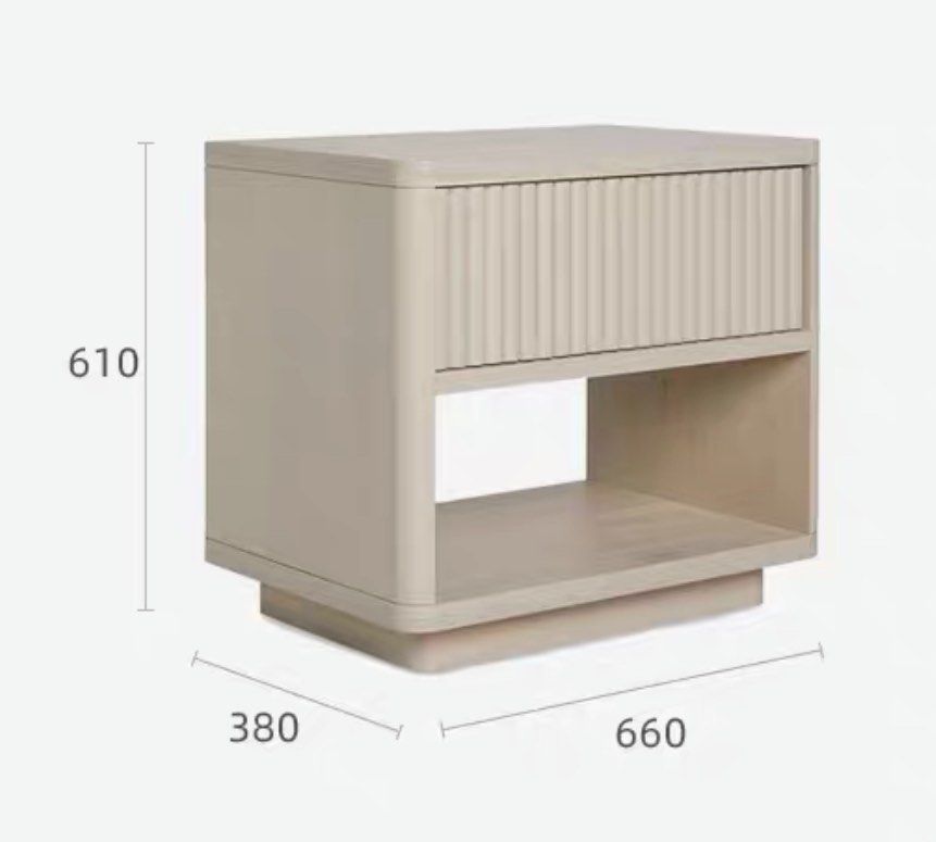 KEZAIR Modern Bedside Table