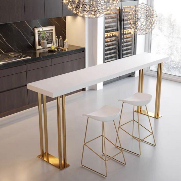 ASLEN Modern Marble Bar Table