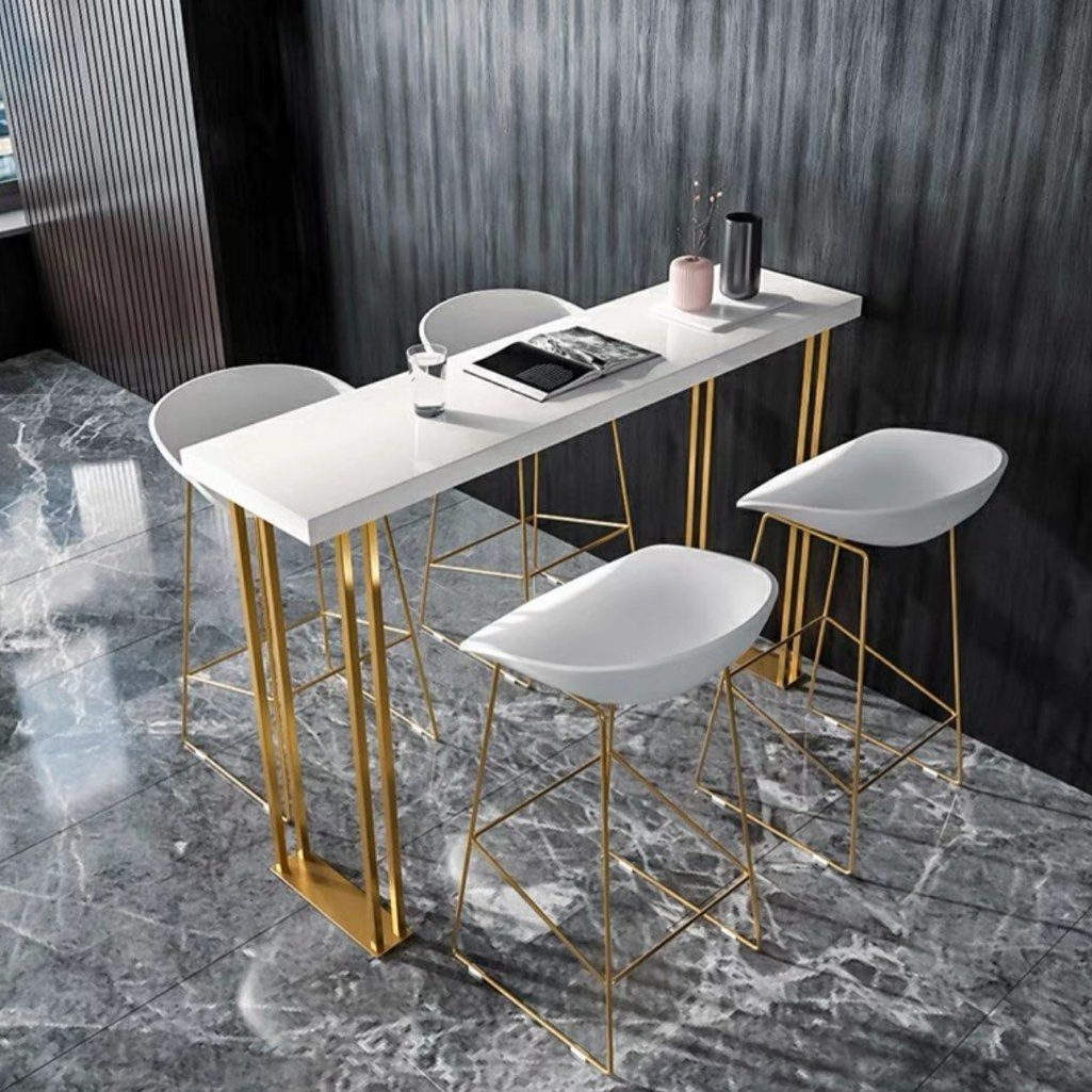 ASLEN Modern Marble Bar Table