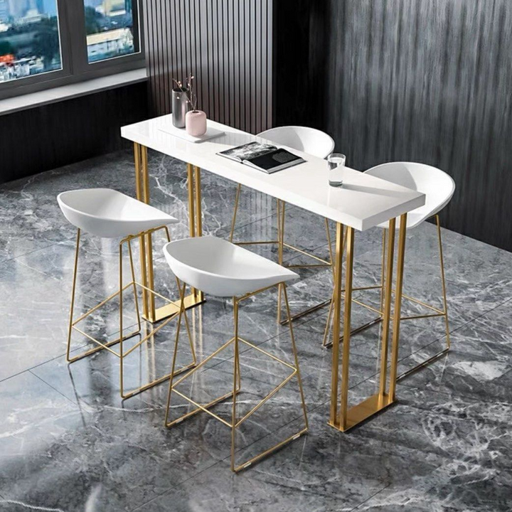 ASLEN Modern Marble Bar Table