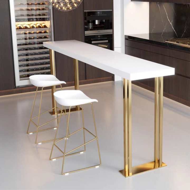 ASLEN Modern Marble Bar Table