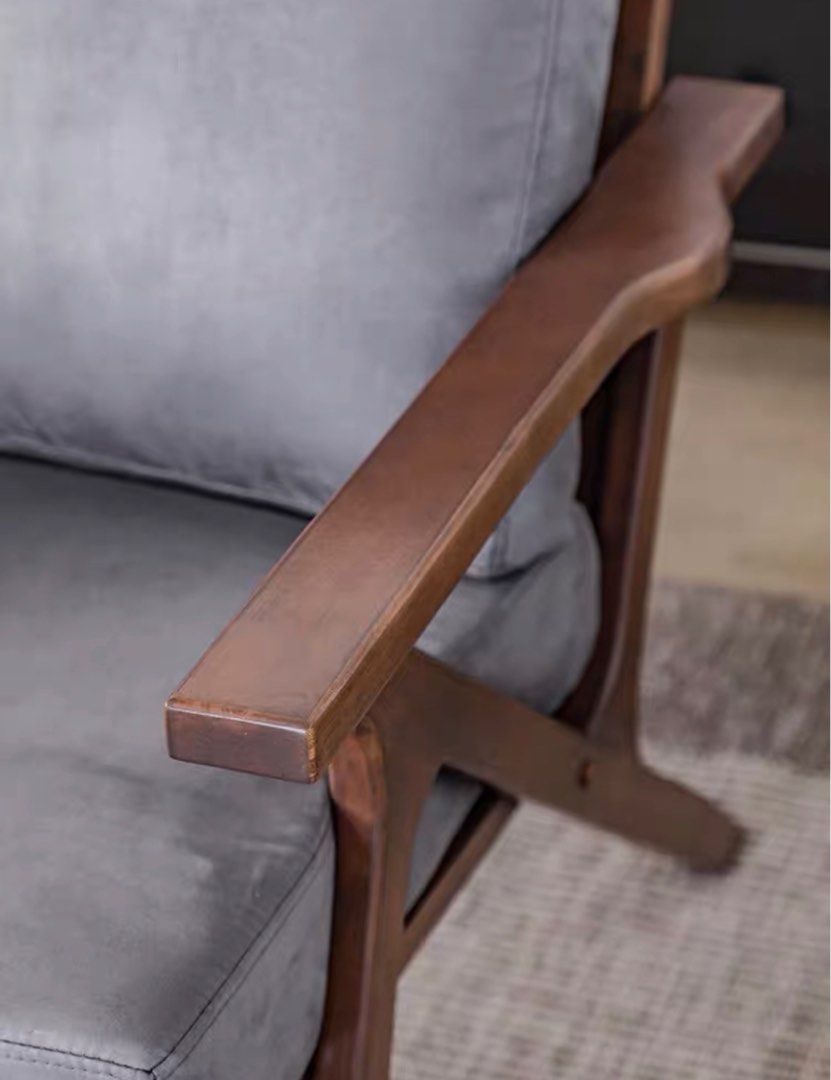 HALCYON Solid Wood Armchair