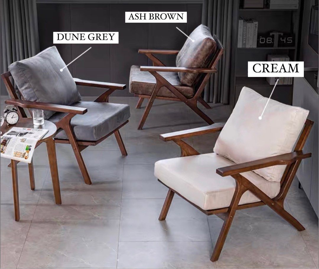 HALCYON Solid Wood Armchair