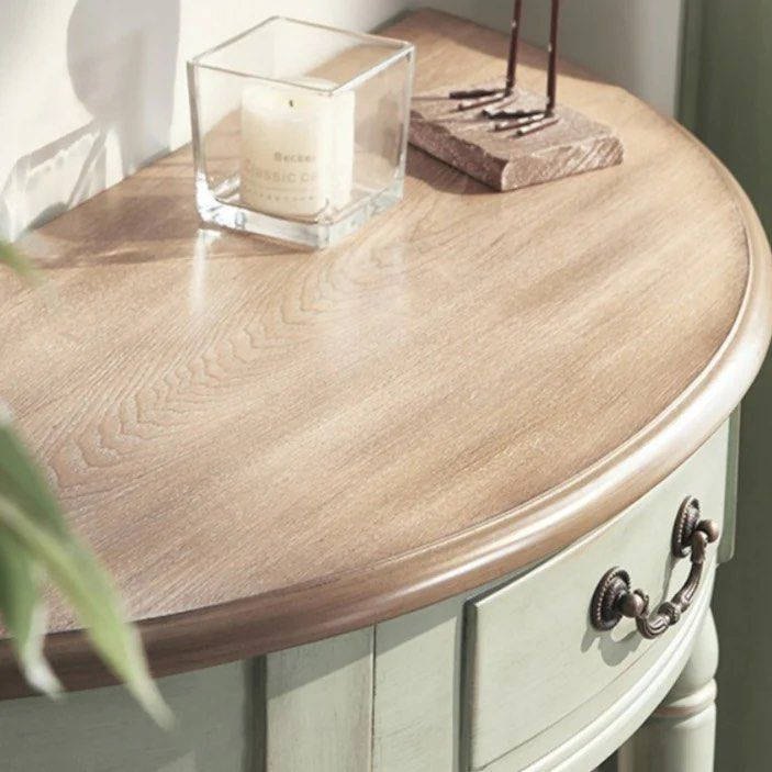 TAURUS Semicircle Hallway Console Table