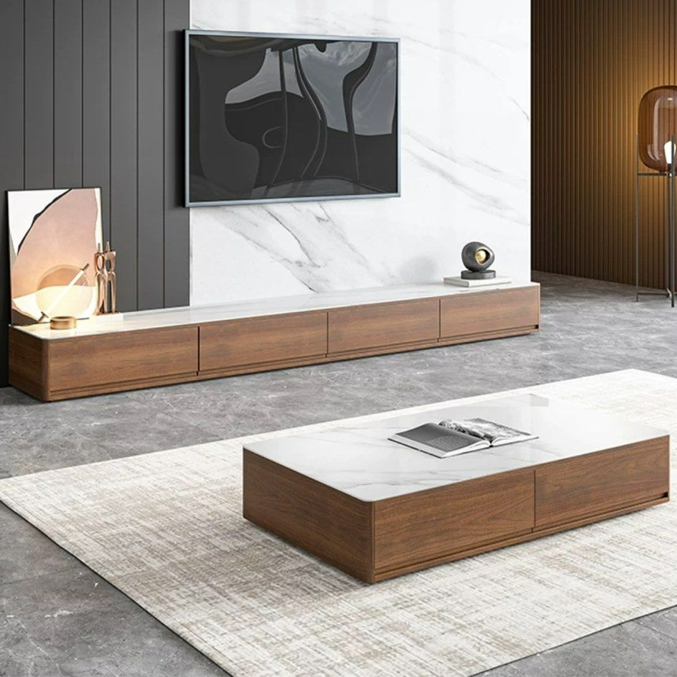 BALOR Modern TV Console & Coffee Table