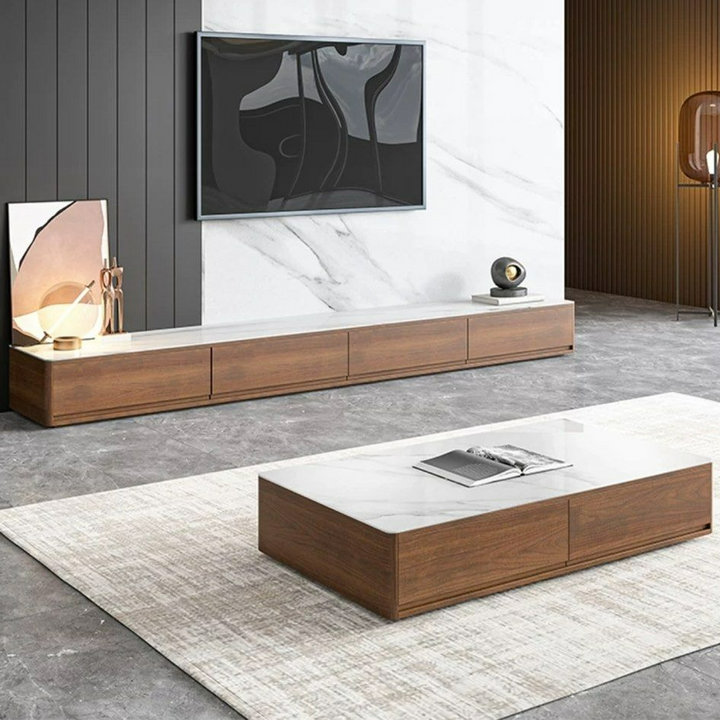 BALOR Modern TV Console & Coffee Table