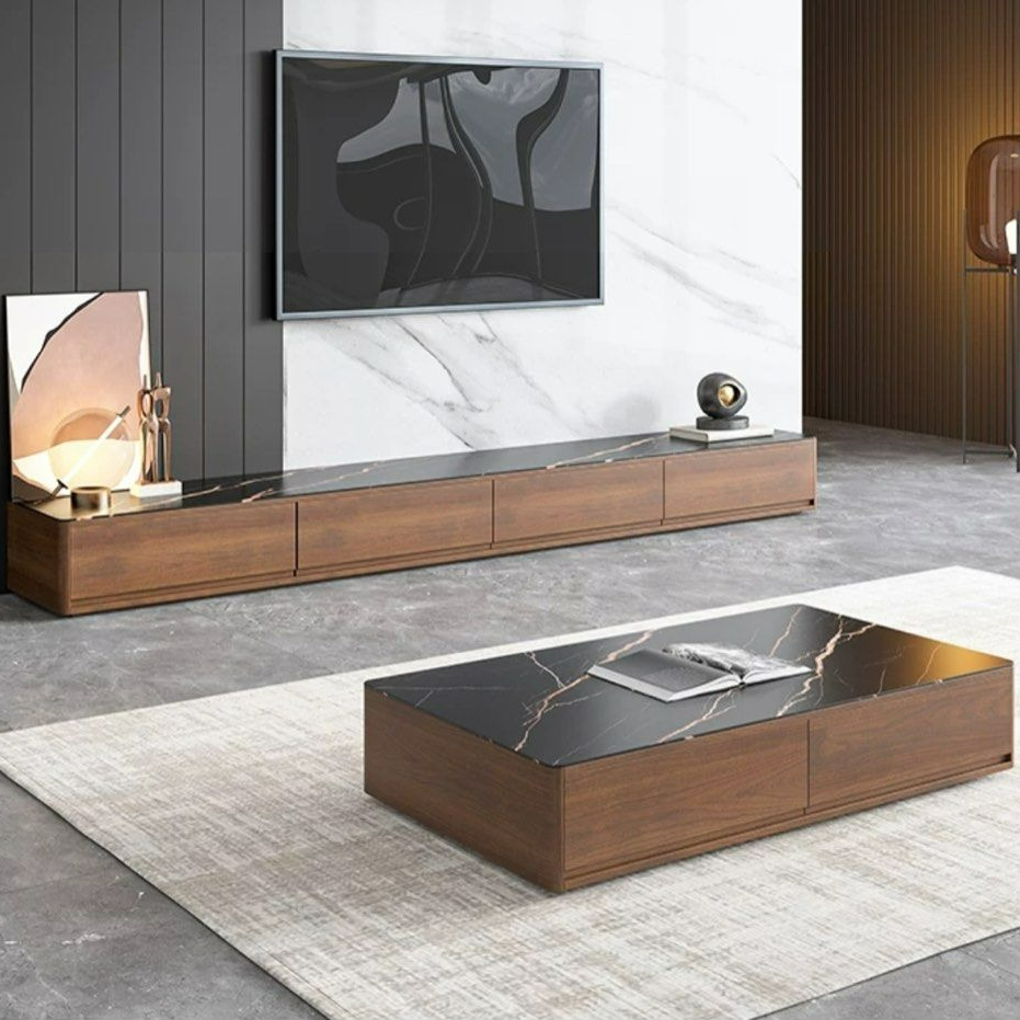 BALOR Modern TV Console & Coffee Table
