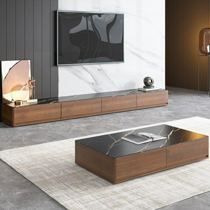 BALOR Modern TV Console & Coffee Table