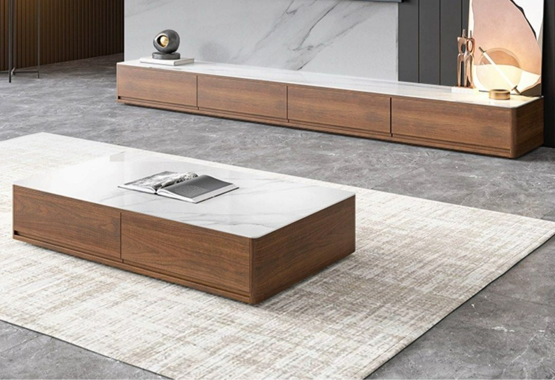 BALOR Modern TV Console & Coffee Table