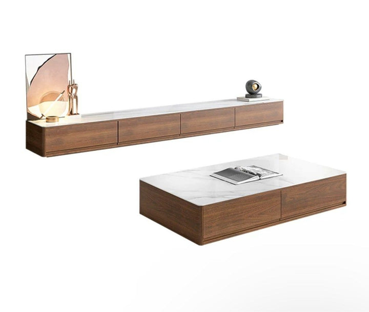 BALOR Modern TV Console & Coffee Table