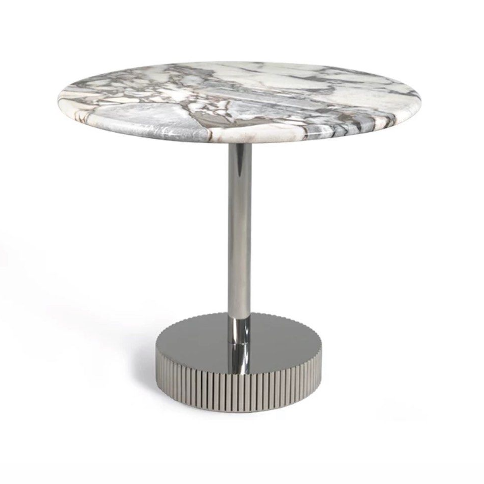 TIORA Modern Round Coffee Table