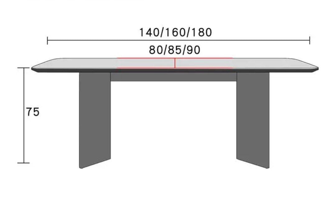 DONAIRE Modern Sintered Stone Dining Table