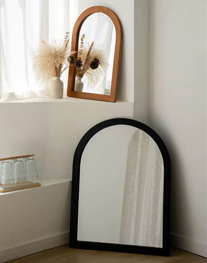 KISEL Modern Solid Wood Vanity Mirror