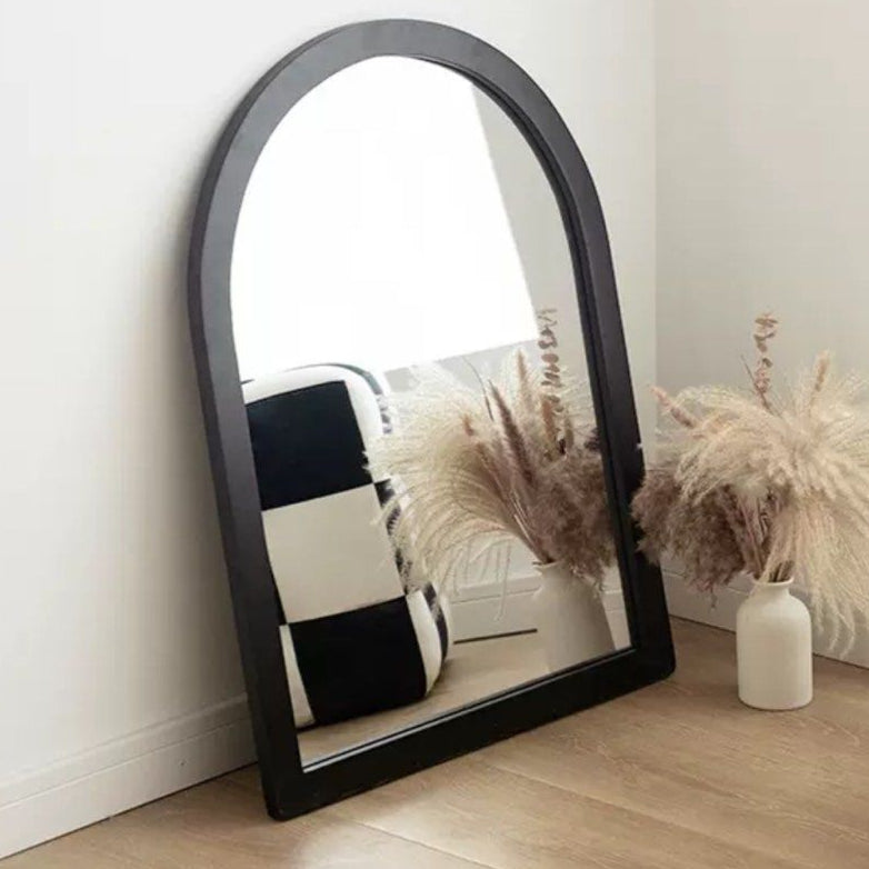 KISEL Modern Solid Wood Vanity Mirror
