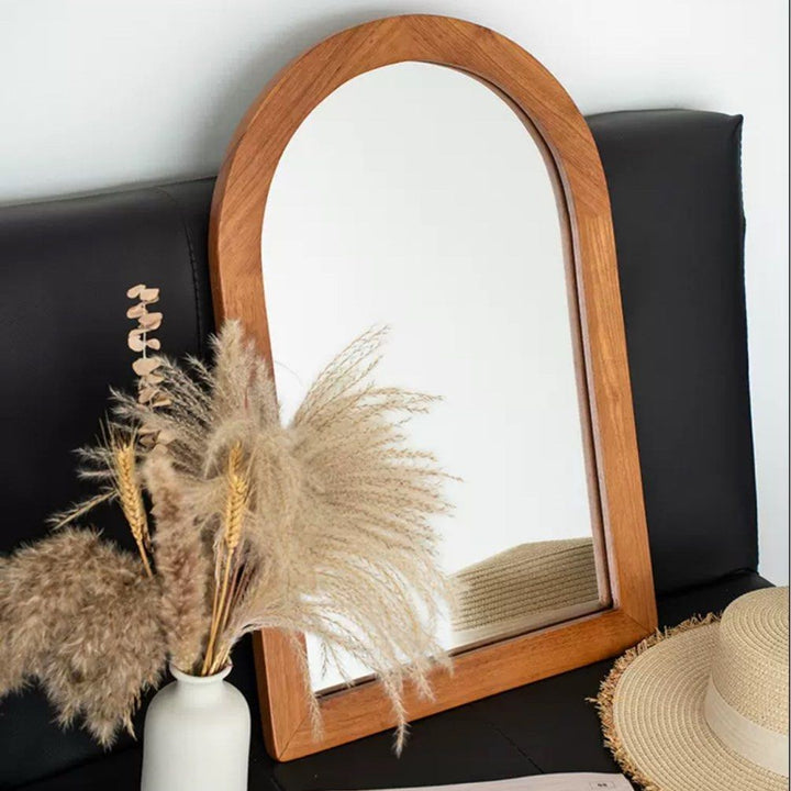 KISEL Modern Solid Wood Vanity Mirror