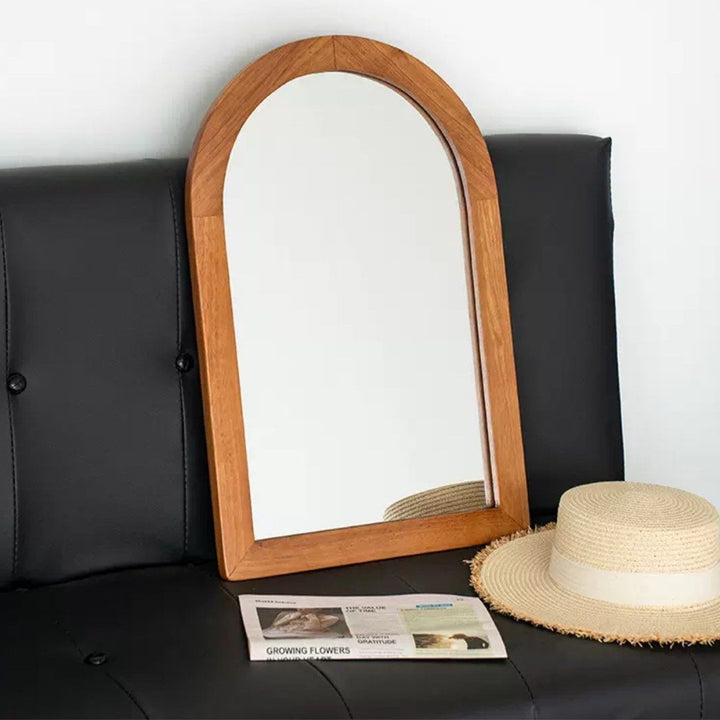 KISEL Modern Solid Wood Vanity Mirror
