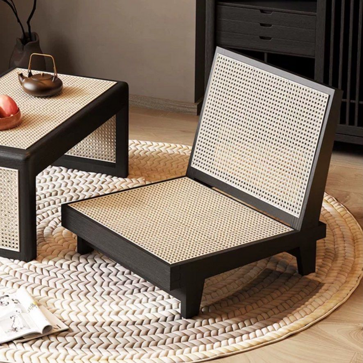 NARI Japandi Rattan Lounge Chair