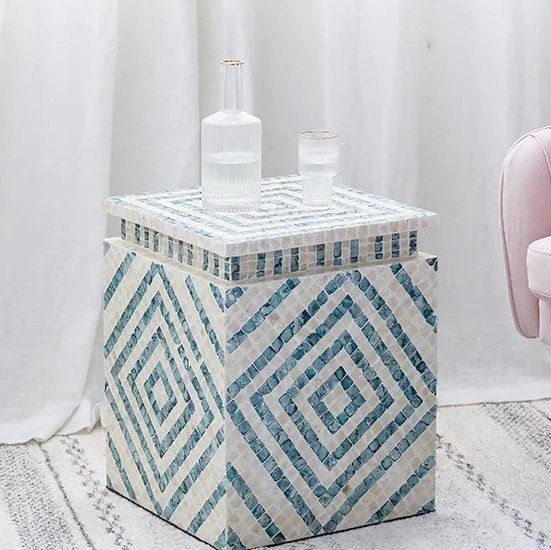 HERBAUT Inlay Side Table