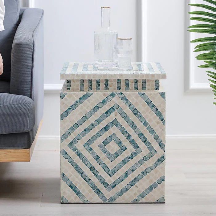 HERBAUT Inlay Side Table