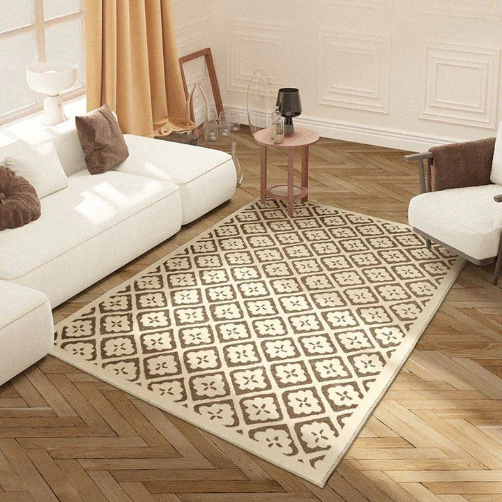 LUKIAN Beige Area Carpet Rug