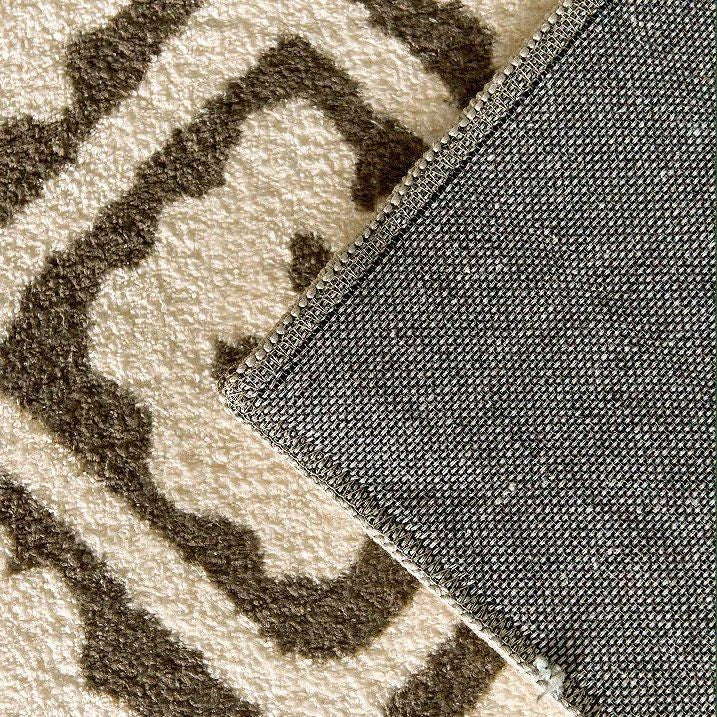 LUKIAN Beige Area Carpet Rug