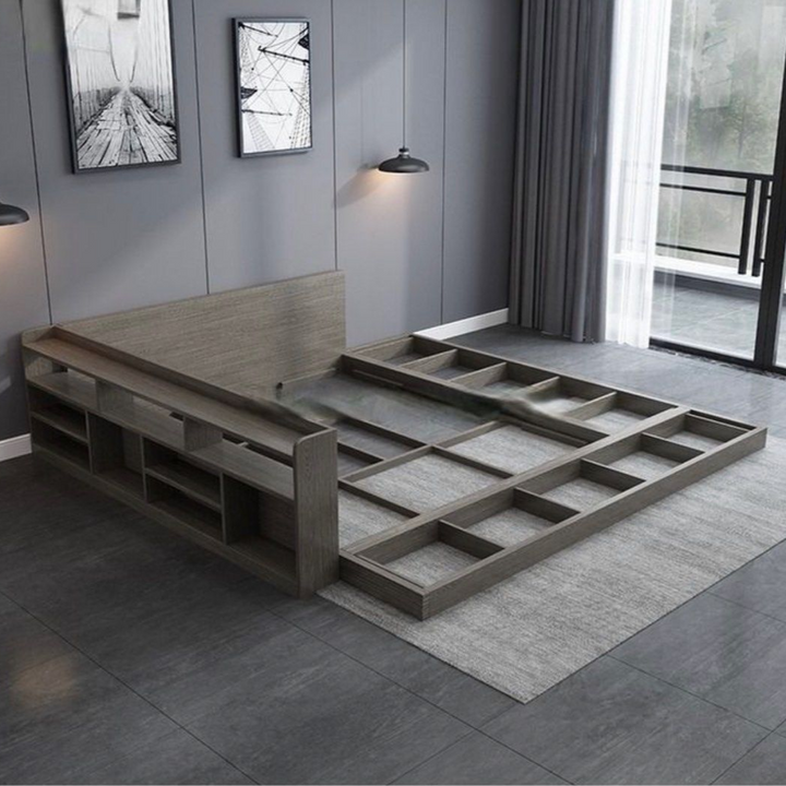 KLOEY Japandi Platform Bedframe