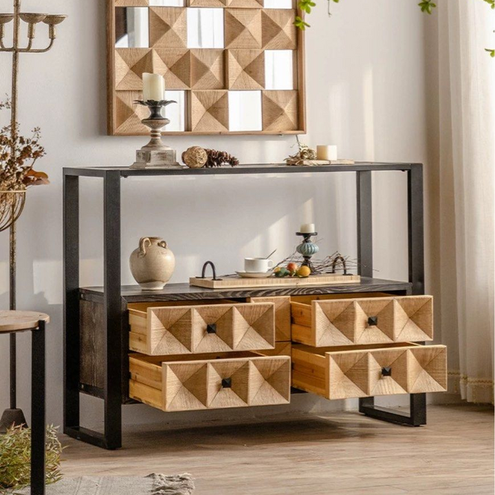 ELEONORA Rustic Console Table