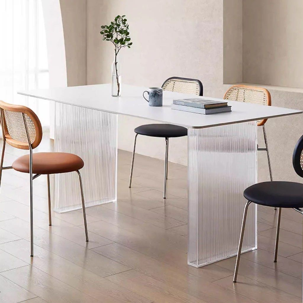 RAKSON Modern Sintered Stone Dining Table