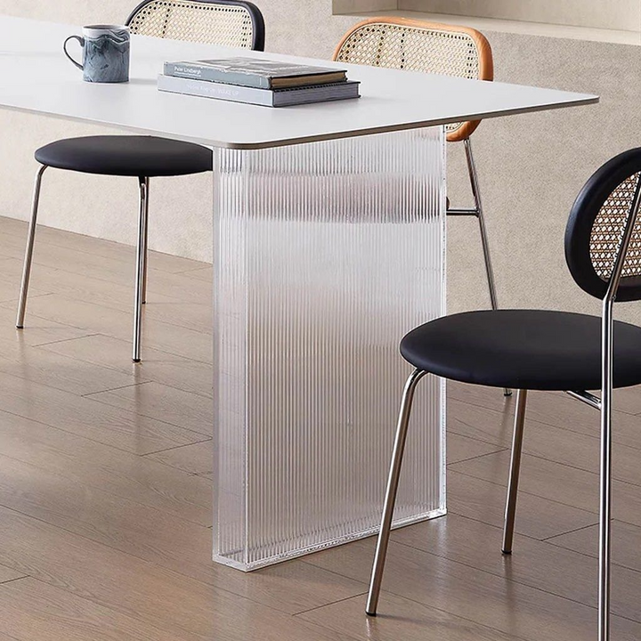 RAKSON Modern Sintered Stone Dining Table