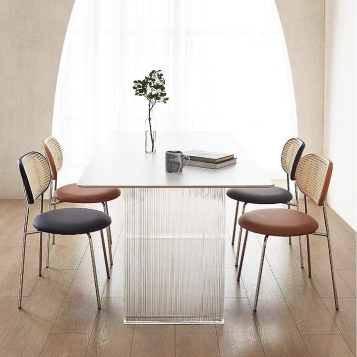 RAKSON Modern Sintered Stone Dining Table